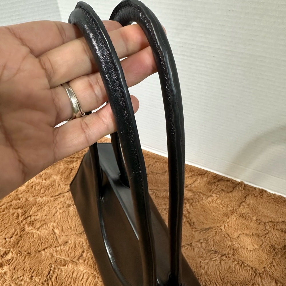 Staud Black Leather Shoulder Bag - Picture 3 of 14